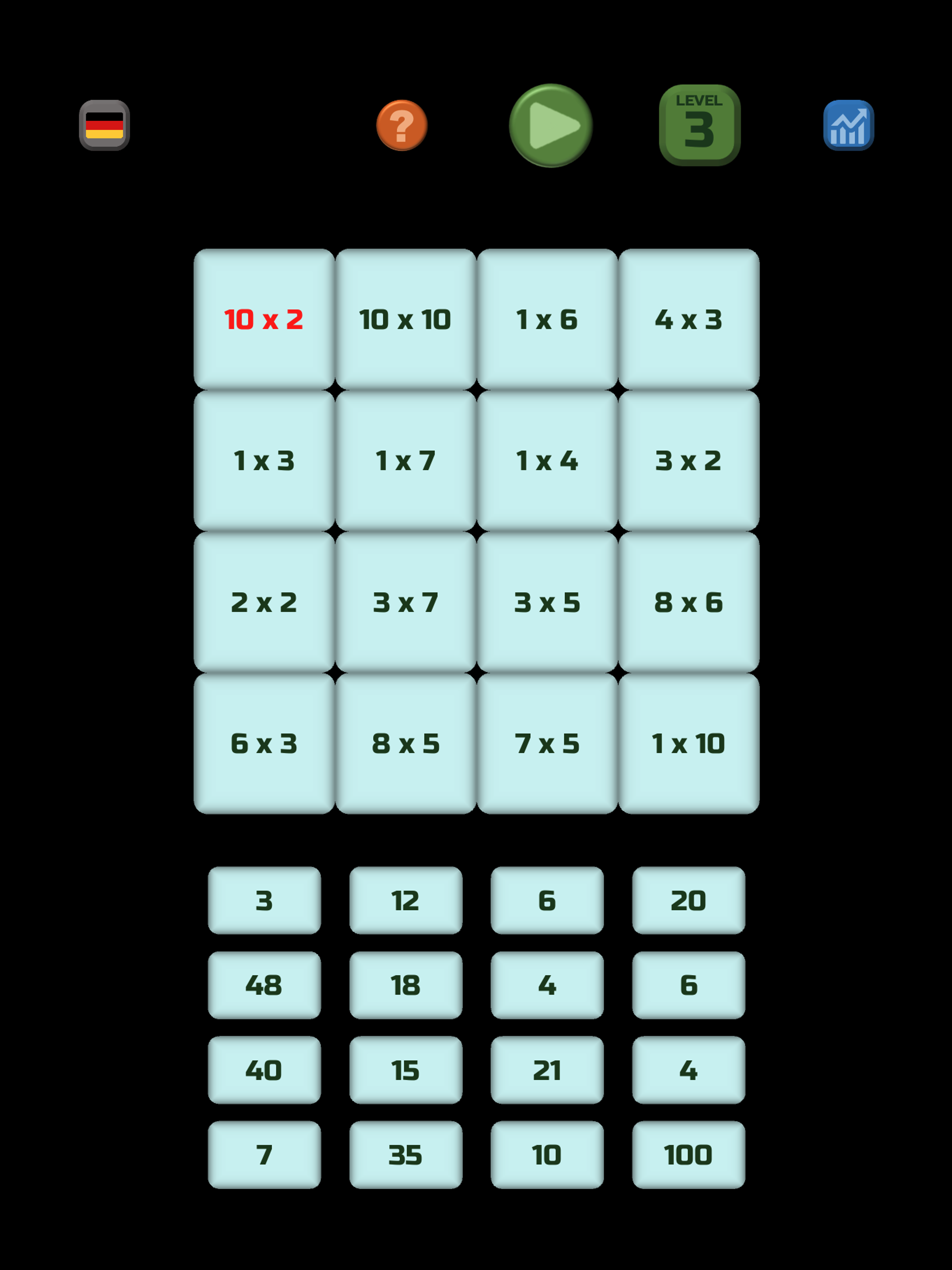 MATHICS LEVEL 3 AUFGABE