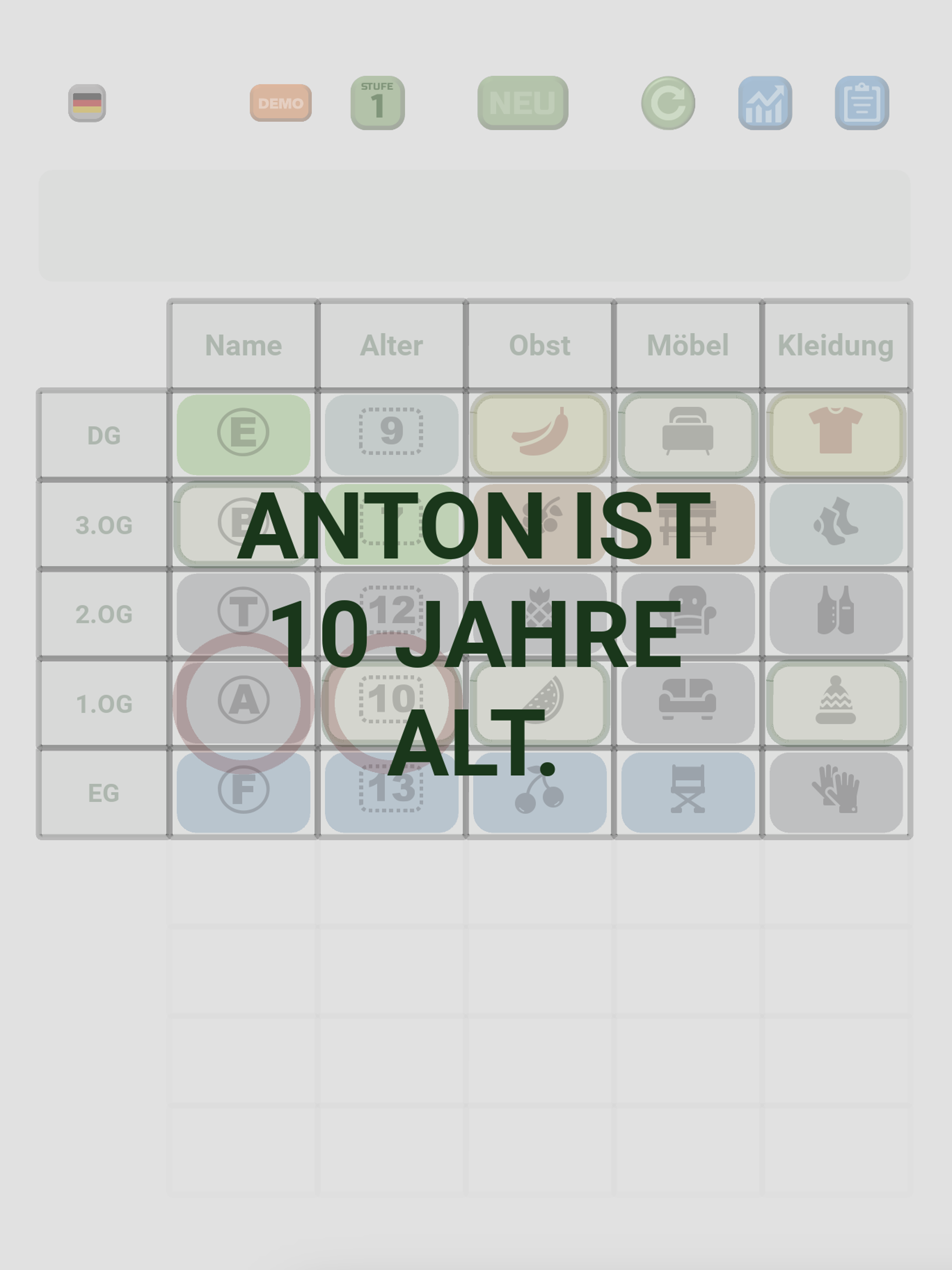 EINSTEIN PUZZLES: ANTON IST 10 JAHRE ALT